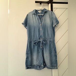 Cloth and Stone Button-Up Romper